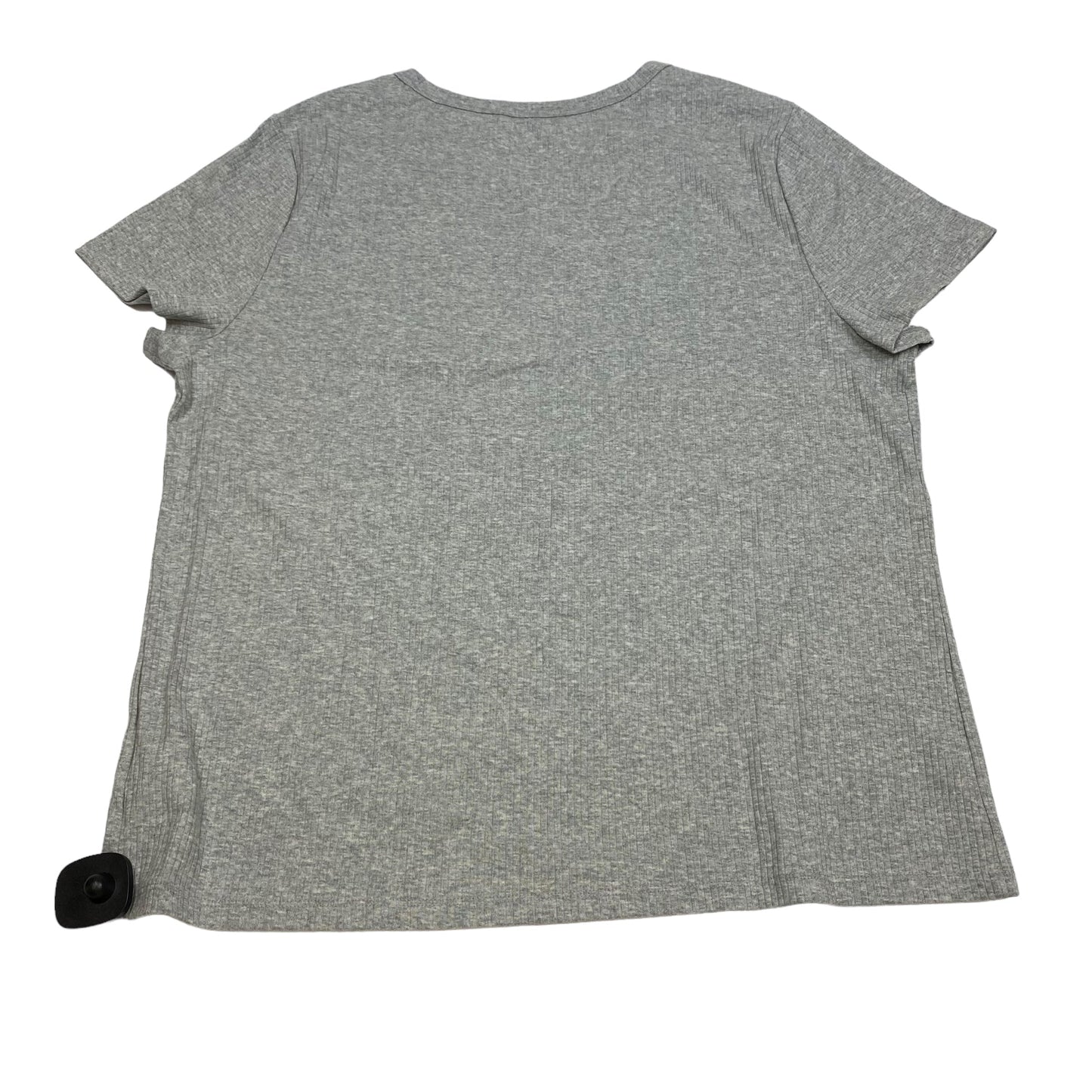 Grey Top Short Sleeve Basic Gap, Size Xxl