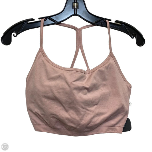 Athletic Bra By Yogalicious In Pink, Size: M
