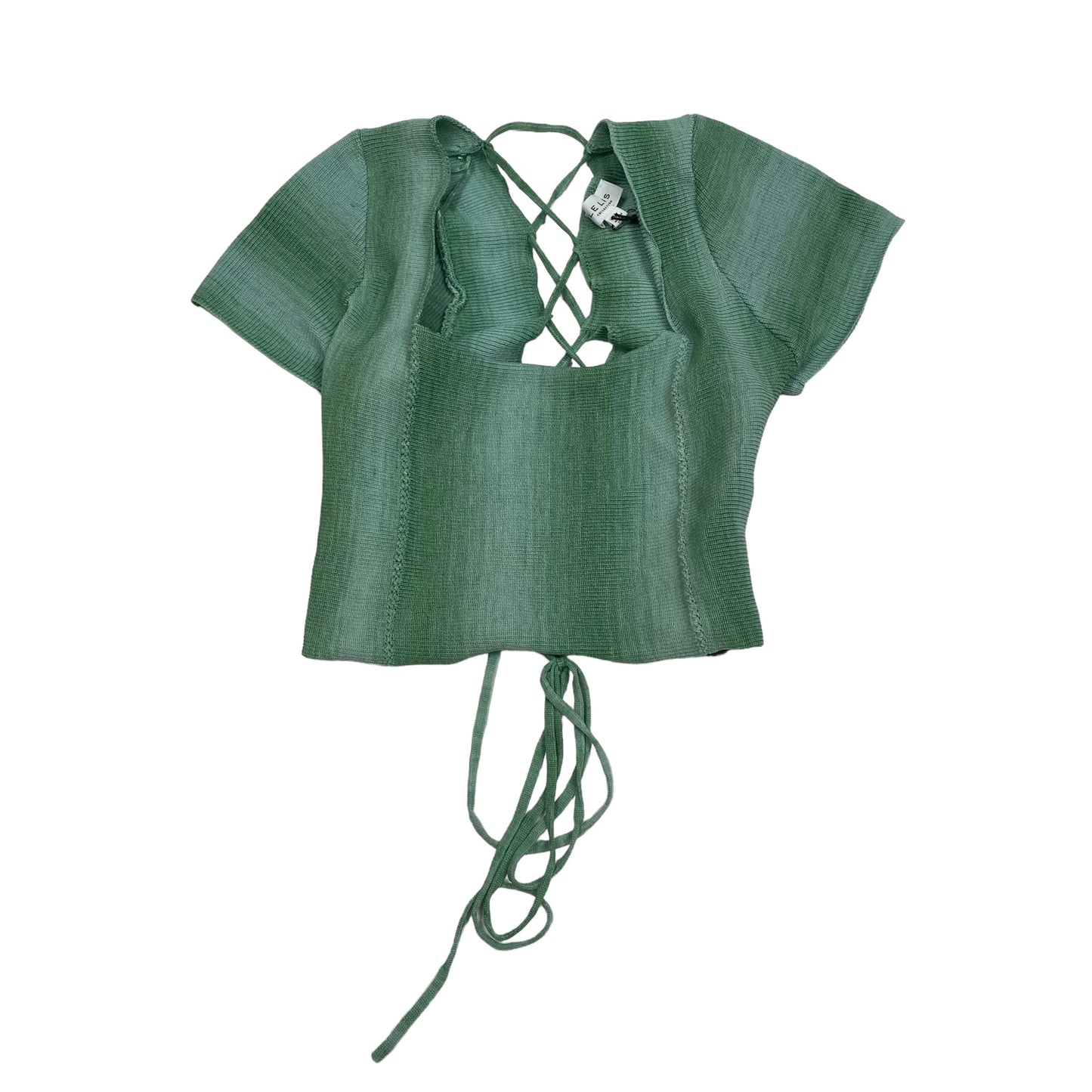 Green Top Short Sleeve Le Lis, Size M