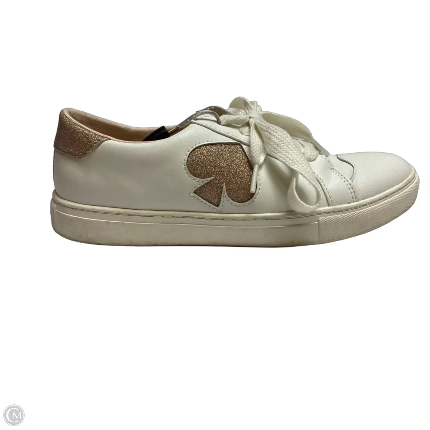 Shoes Designer By Kate Spade In Cream & Pink, Size: 8.5