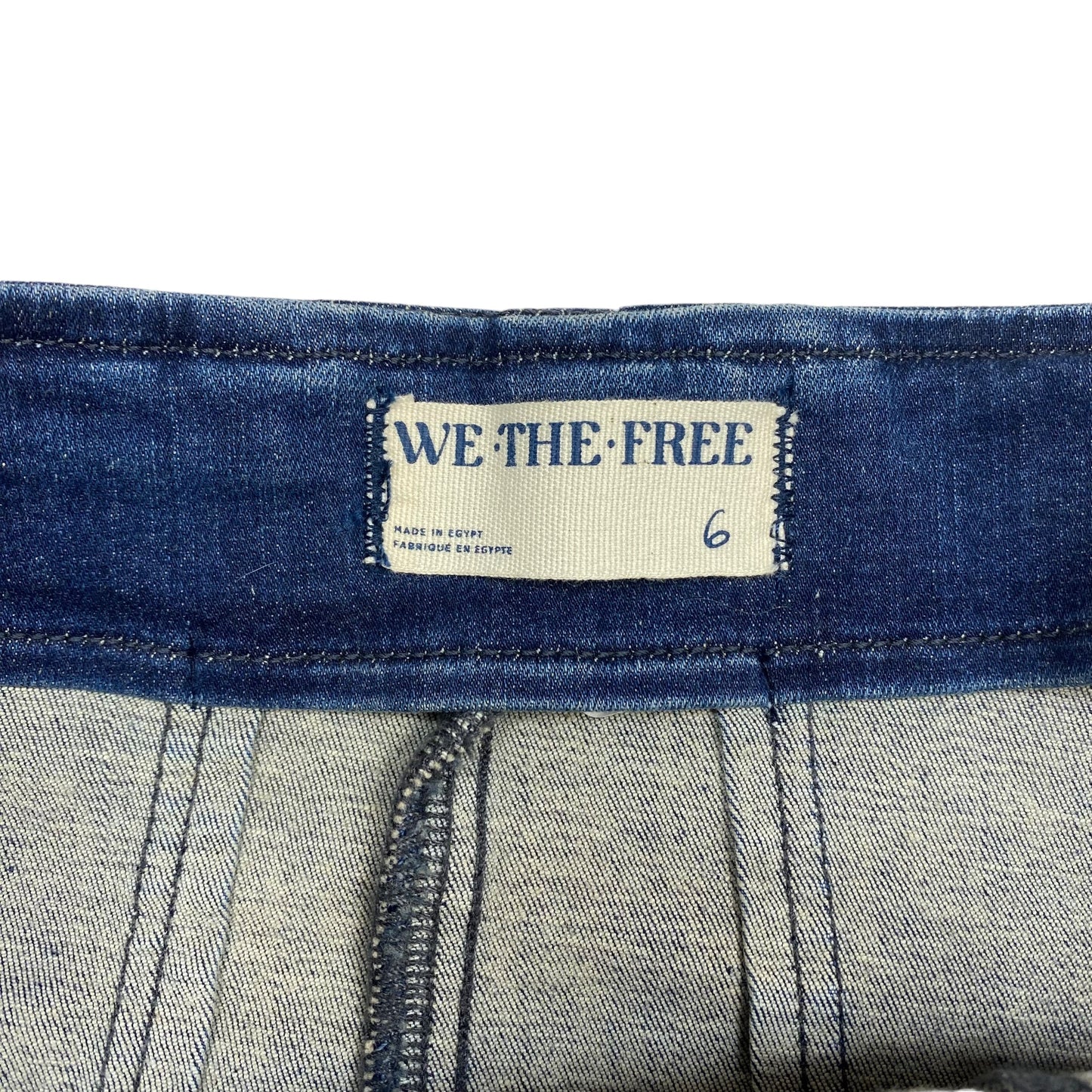 Blue Denim Skirt Mini & Short We The Free, Size S