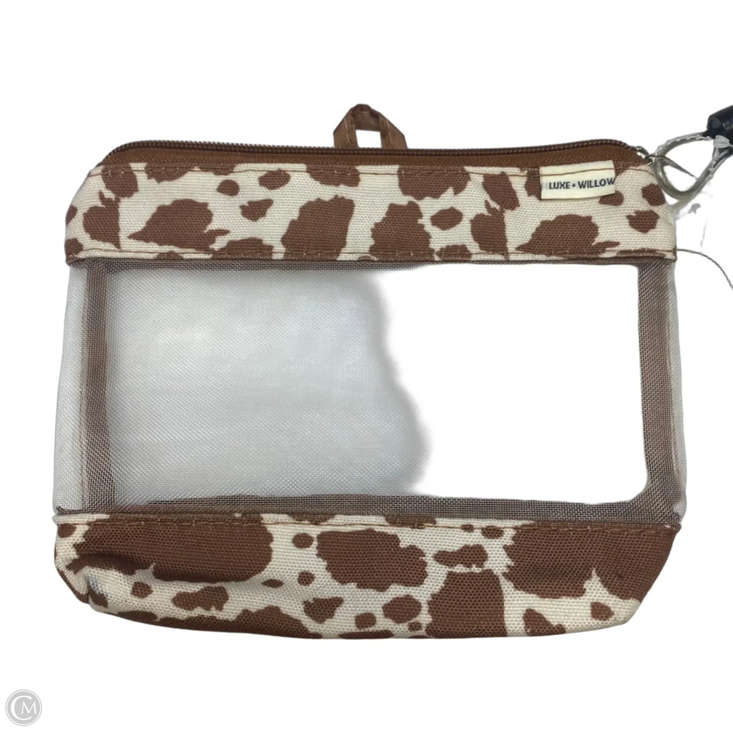 Makeup Bag By Luxe + Willow, Size: Small