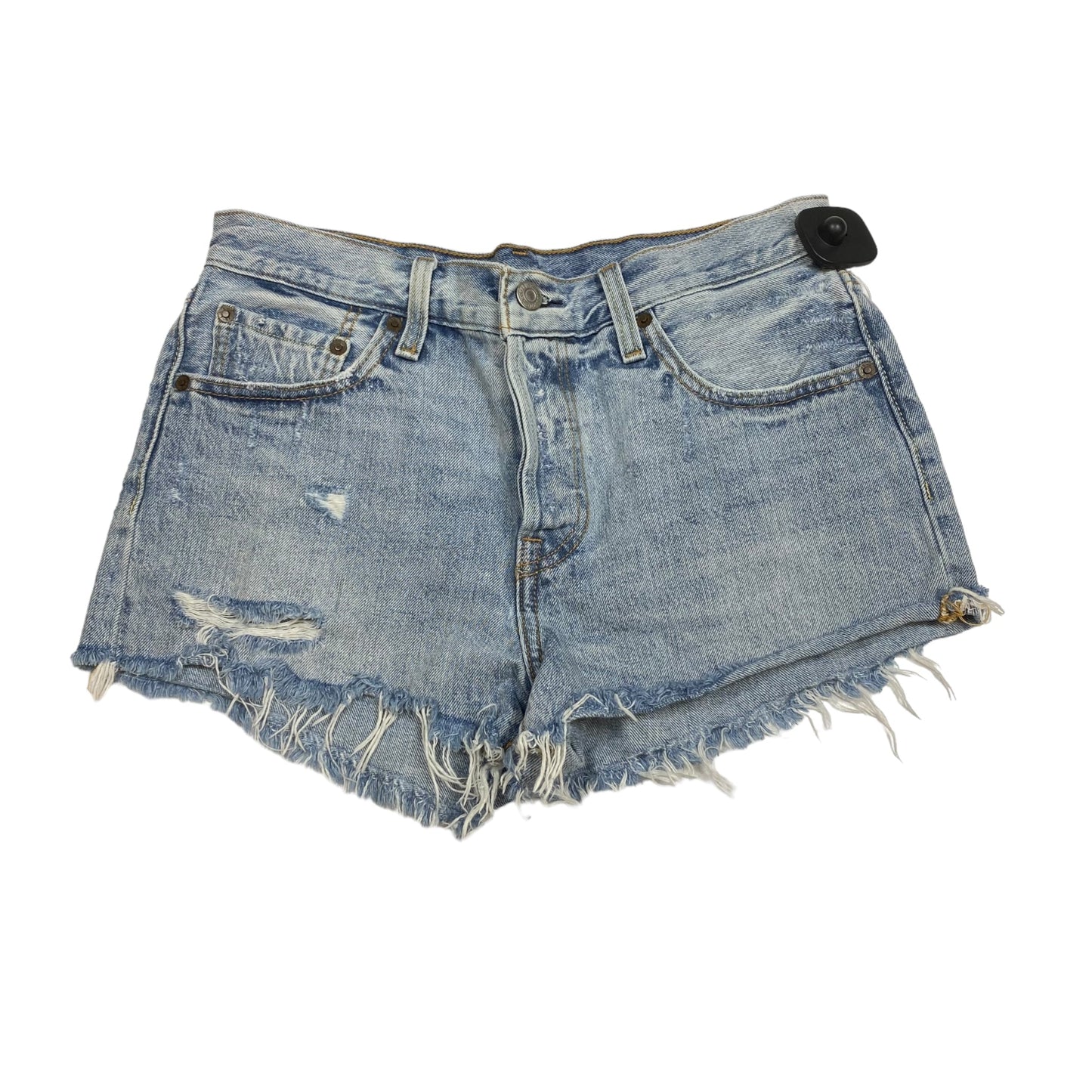 Blue Denim Shorts Levis, Size 4