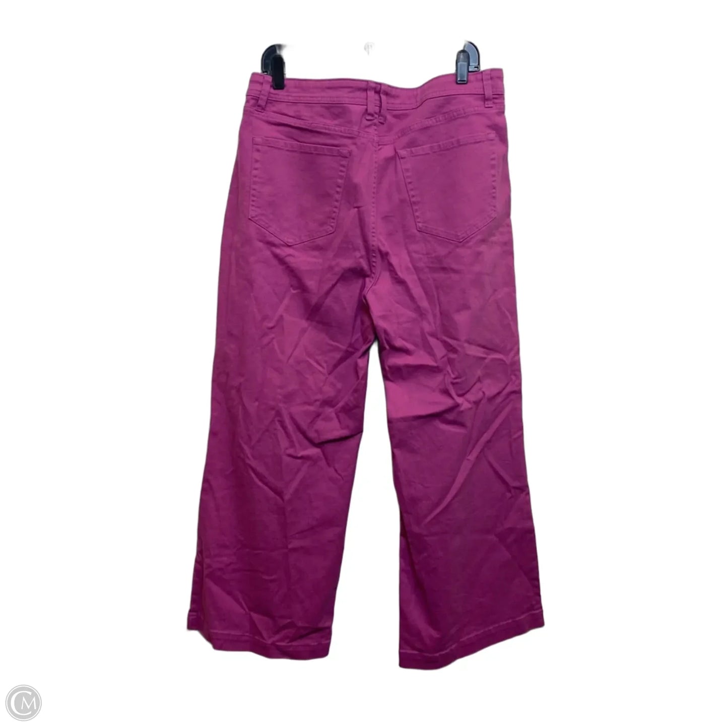 Jeans Wide Leg By Draper James Rsvp In Pink Denim, Size: 16