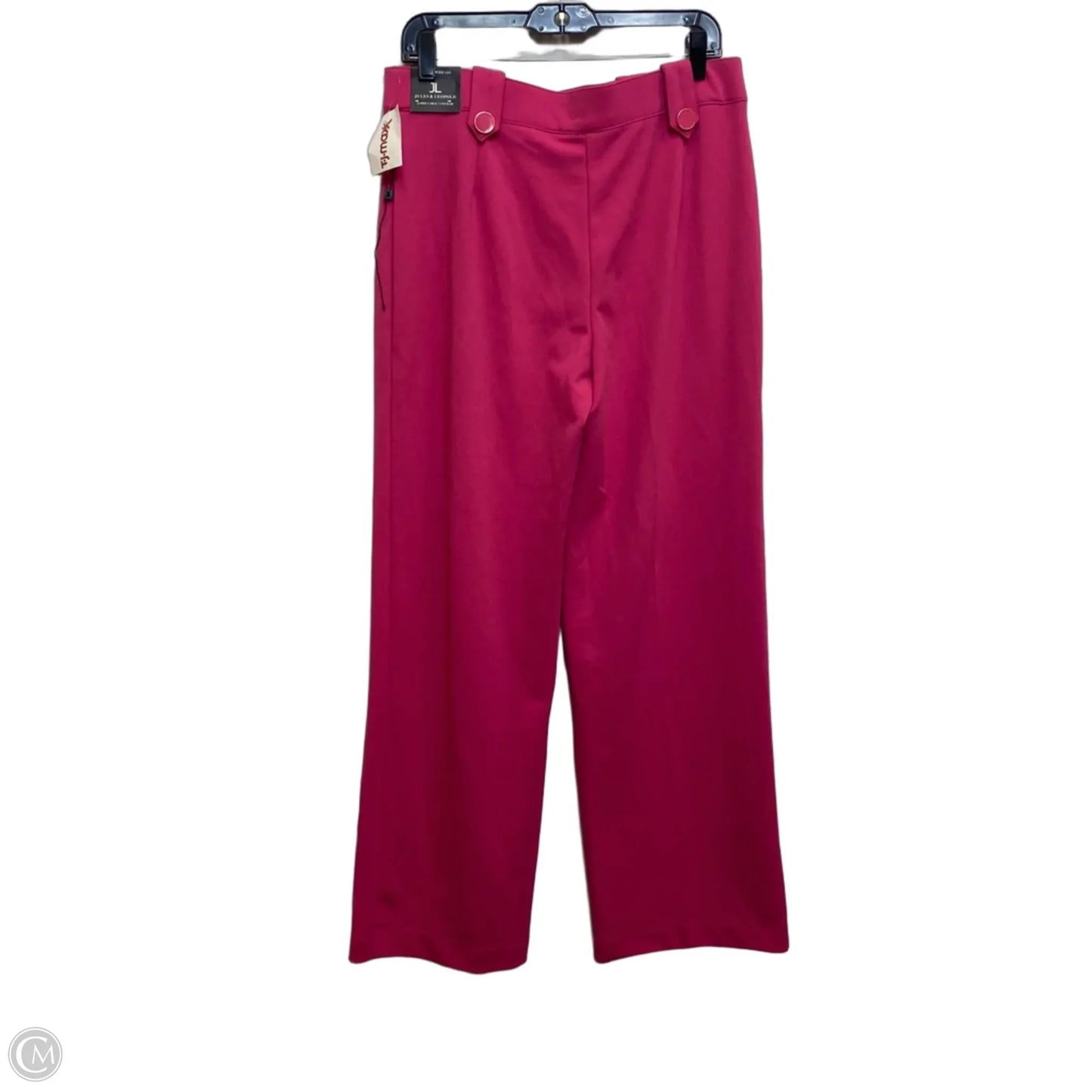 Pants Wide Leg By Jules & Leopold In Pink, Size: L