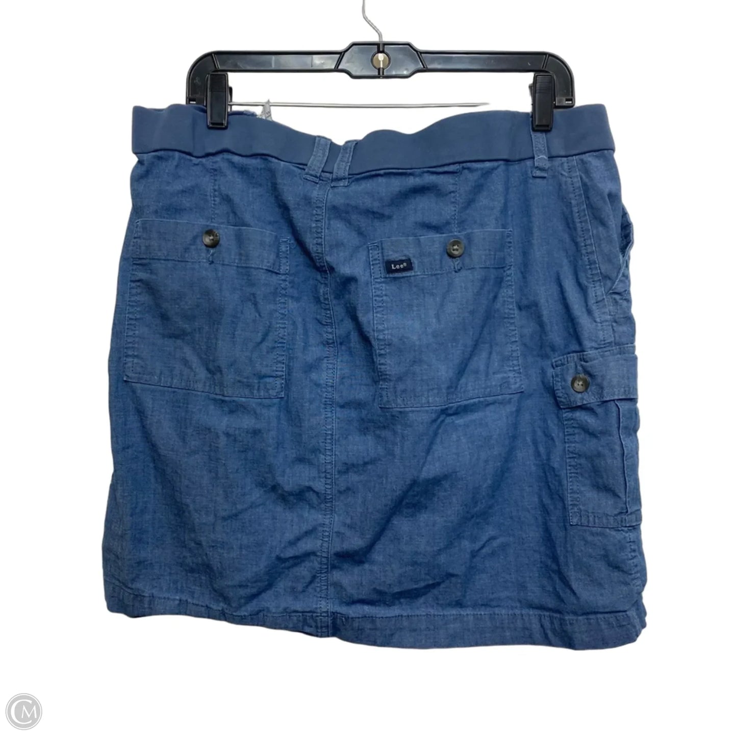 Skort By Lee In Blue, Size: 1x