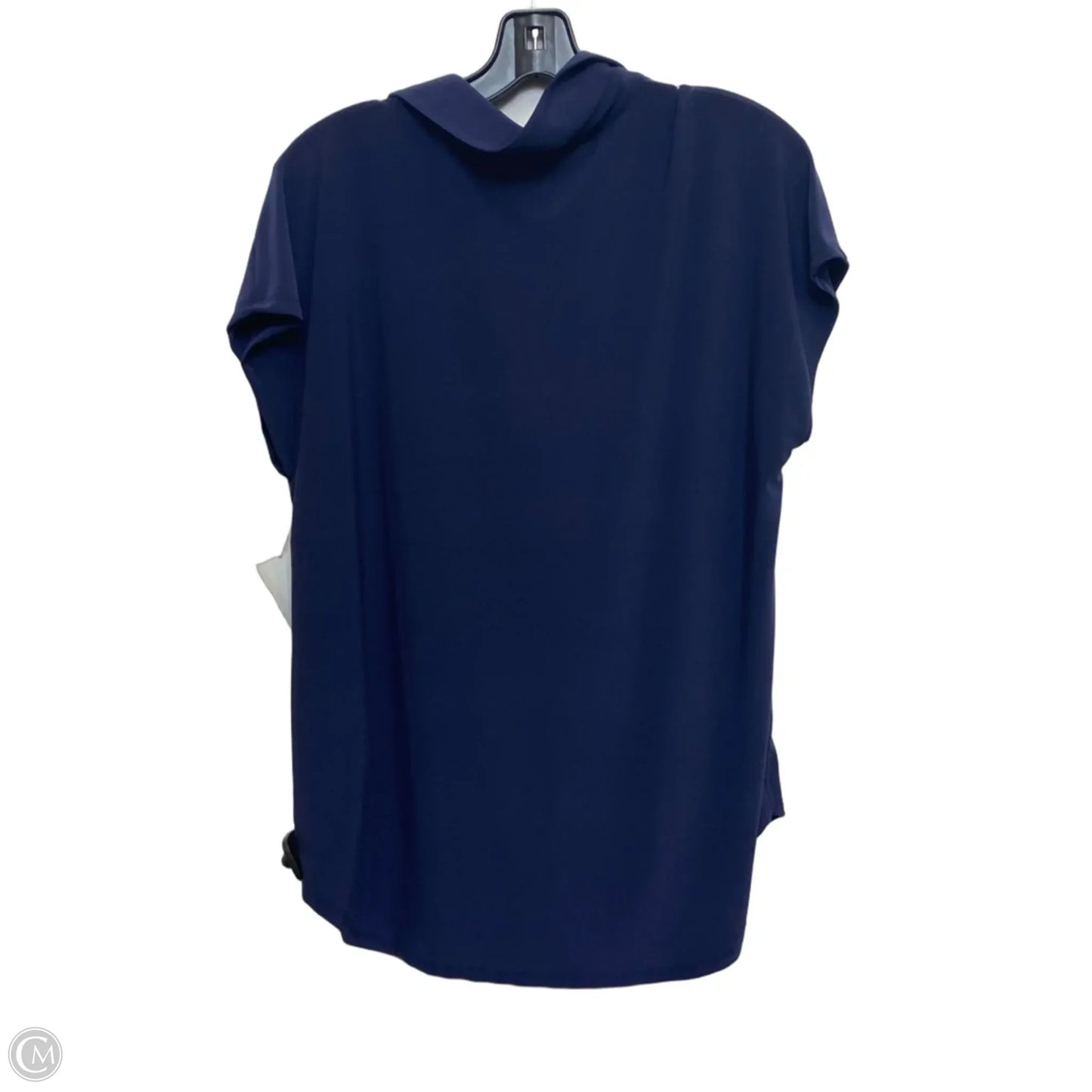Top Short Sleeve By Jones New York In Blue, Size: L
