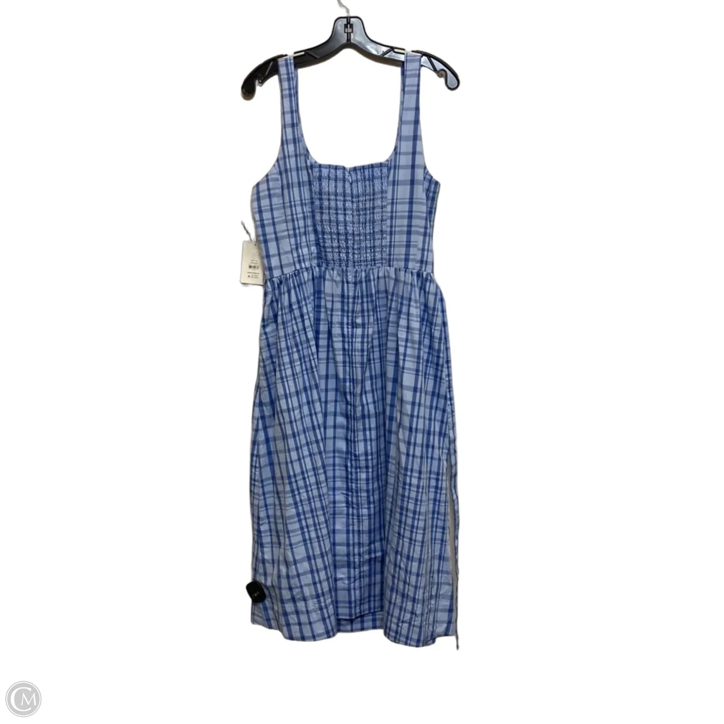 Dress Casual Midi By Free Assembly In Blue, Size: L