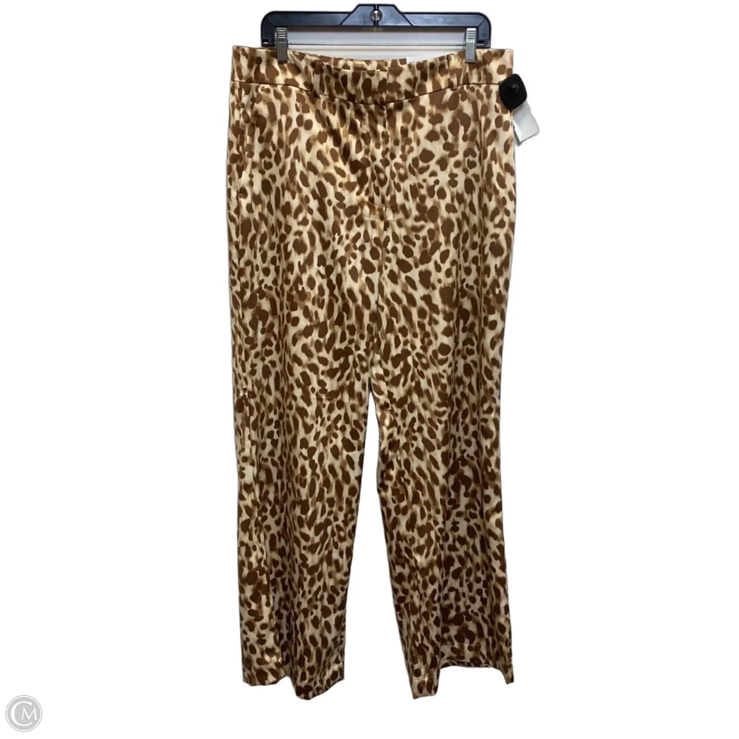 Pants Wide Leg By Ann Taylor In Animal Print, Size: 12