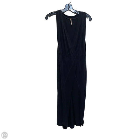 Dress Casual Midi By Free People In Grey, Size: Xs
