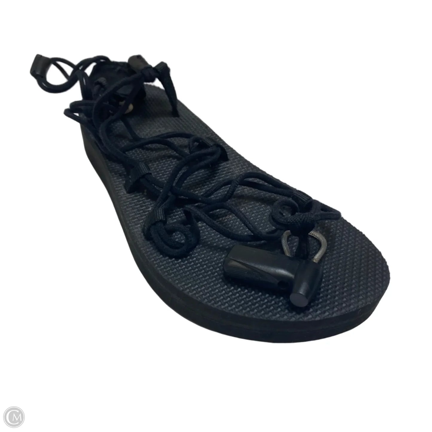 Sandals Flats By Teva In Black, Size: 8
