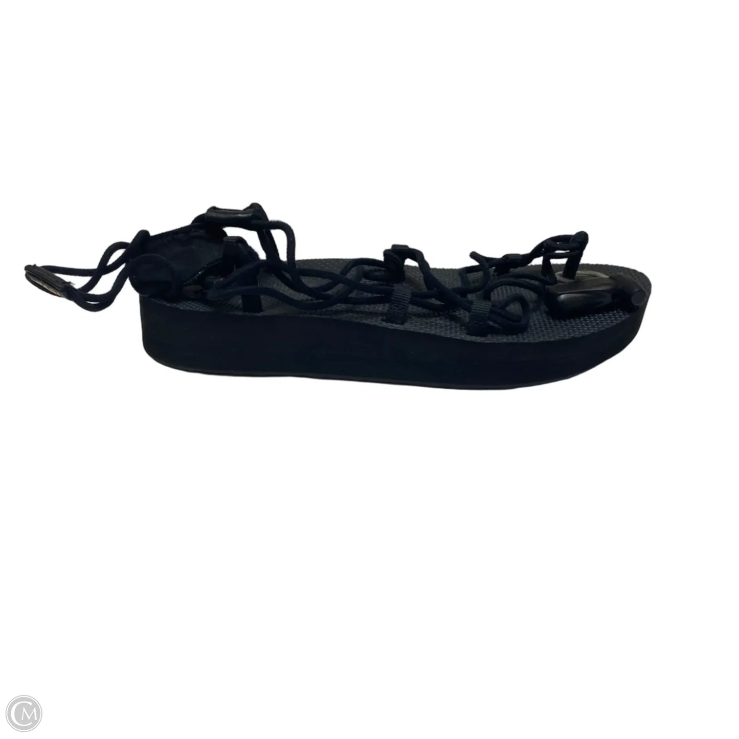 Sandals Flats By Teva In Black, Size: 8