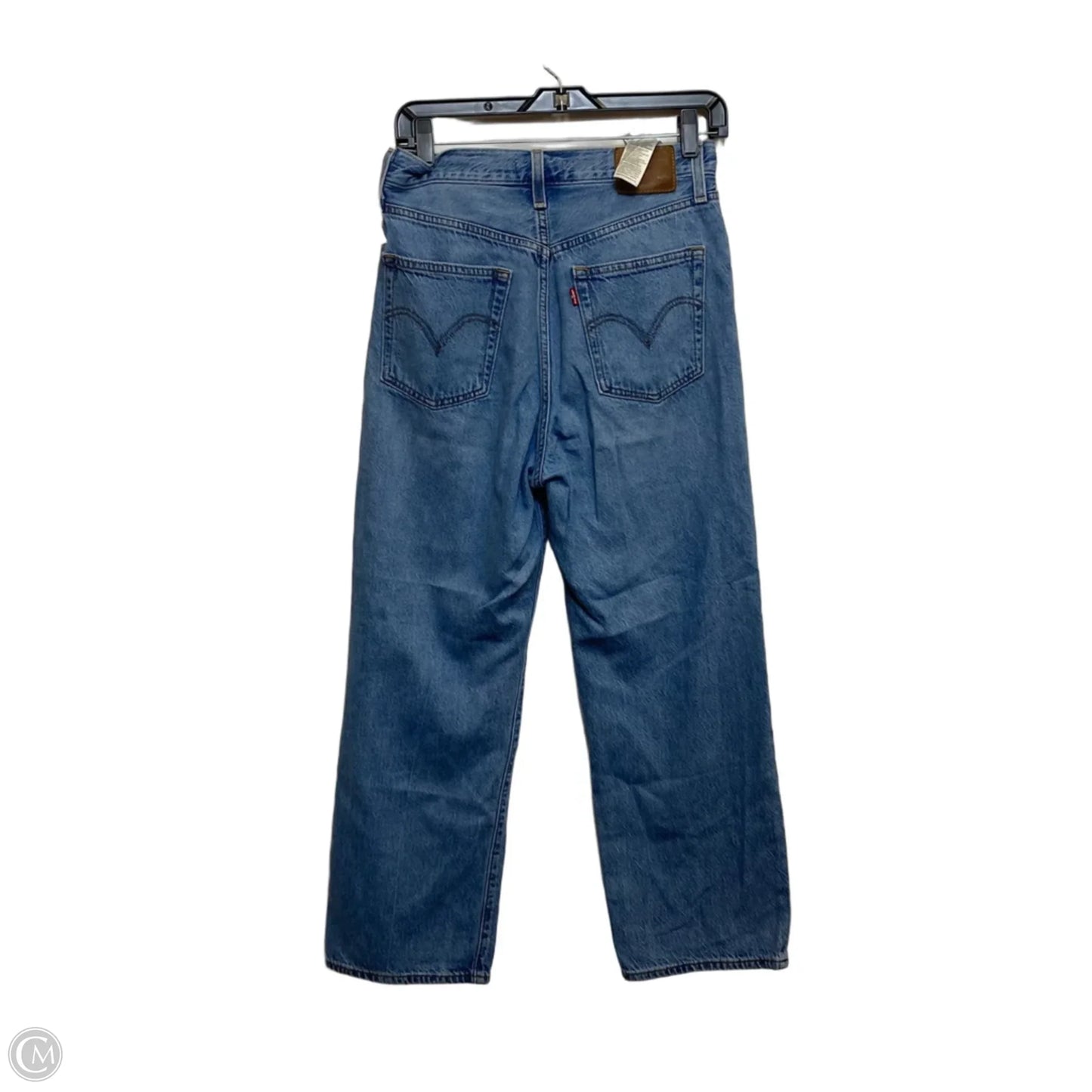 Jeans Straight By Levis In Blue Denim, Size: 6
