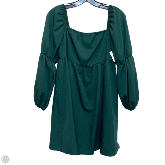Dress Casual Short By Exlura In Green, Size: L