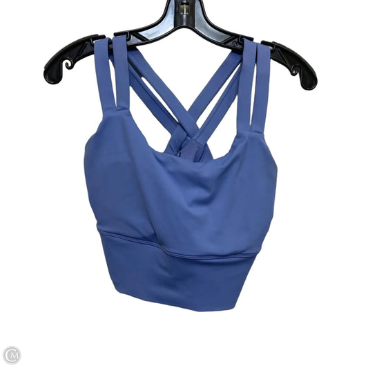 Athletic Bra By Senita In Blue, Size: M
