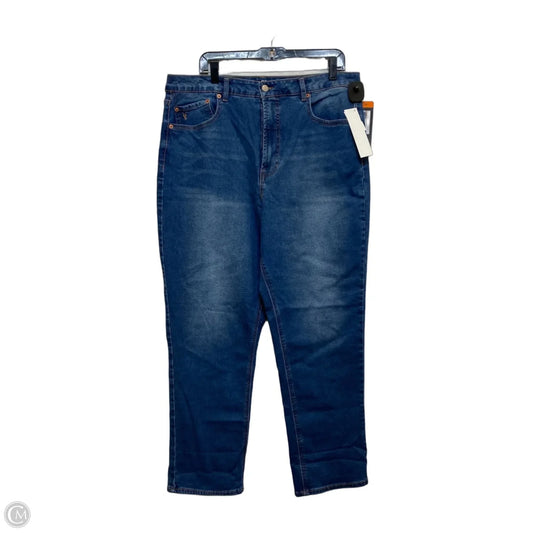 Jeans Designer By Frye In Blue Denim, Size: 16