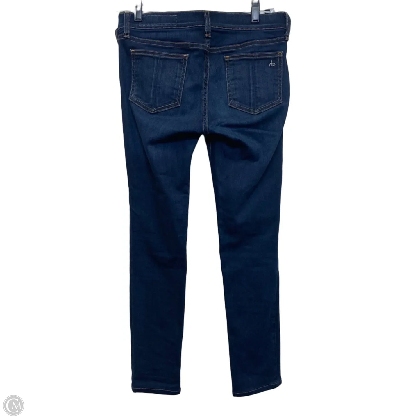 Jeans Designer By Rag And Bone In Blue Denim, Size: 4