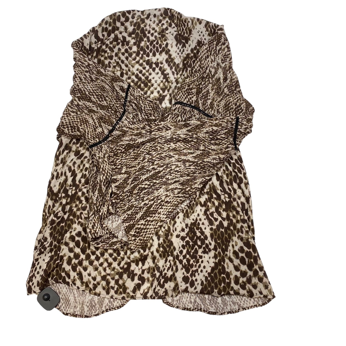 Animal Print Kimono Blank London, Size Onesize