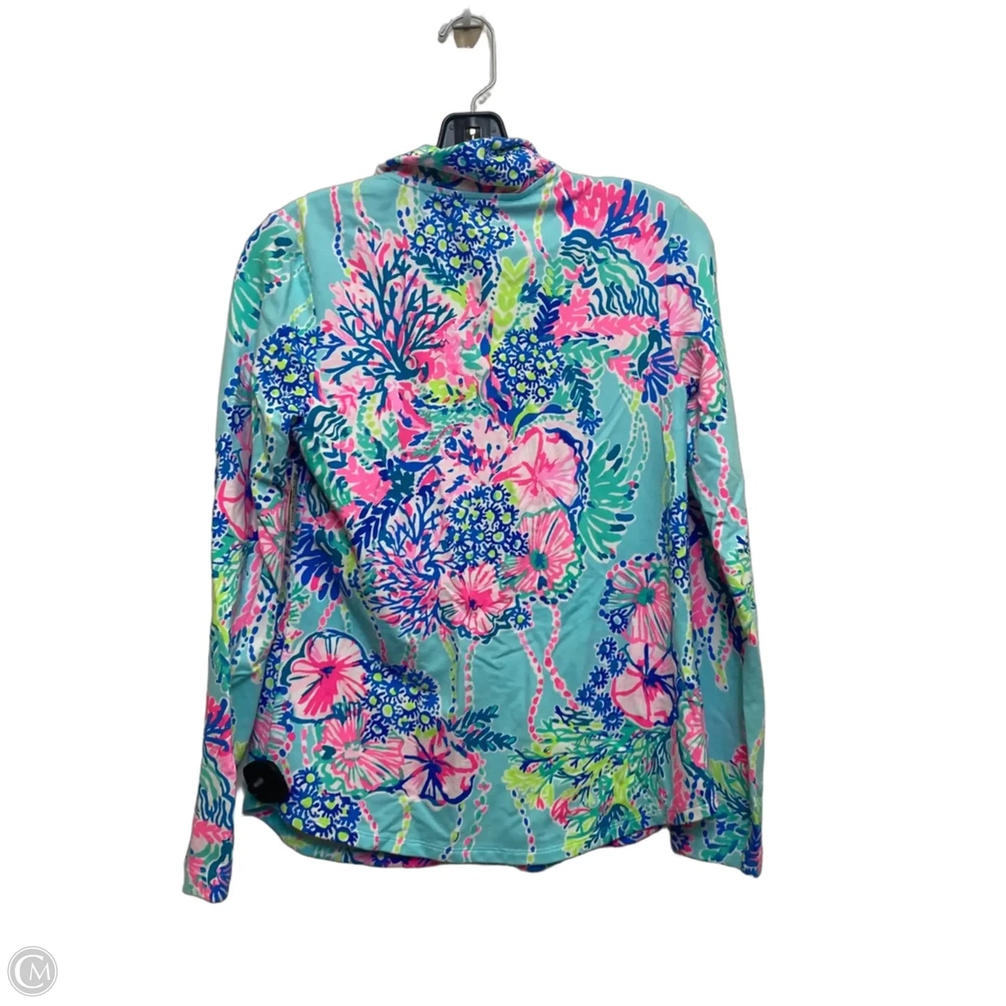 Sweatshirt Designer By Lilly Pulitzer In Blue & Pink, Size: Xs