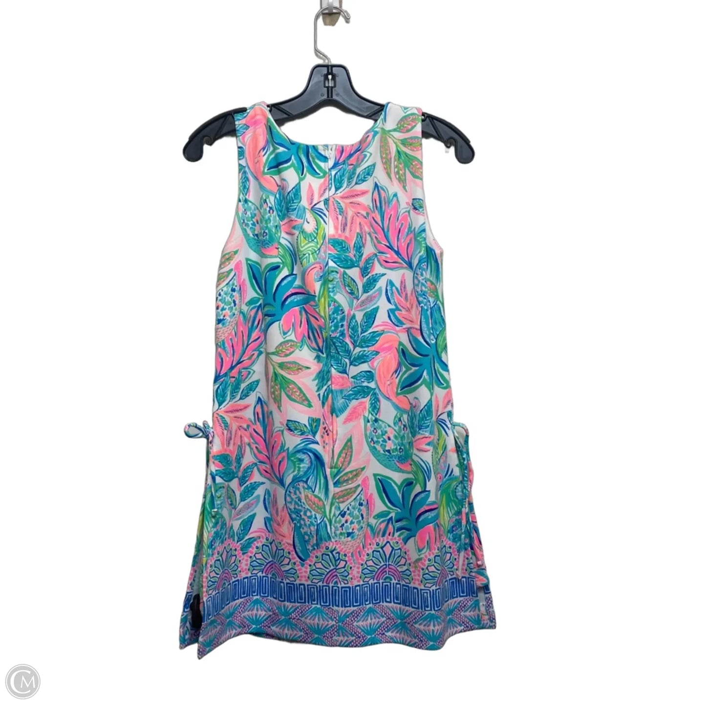 Dress Designer By Lilly Pulitzer In Blue & White, Size: Xs