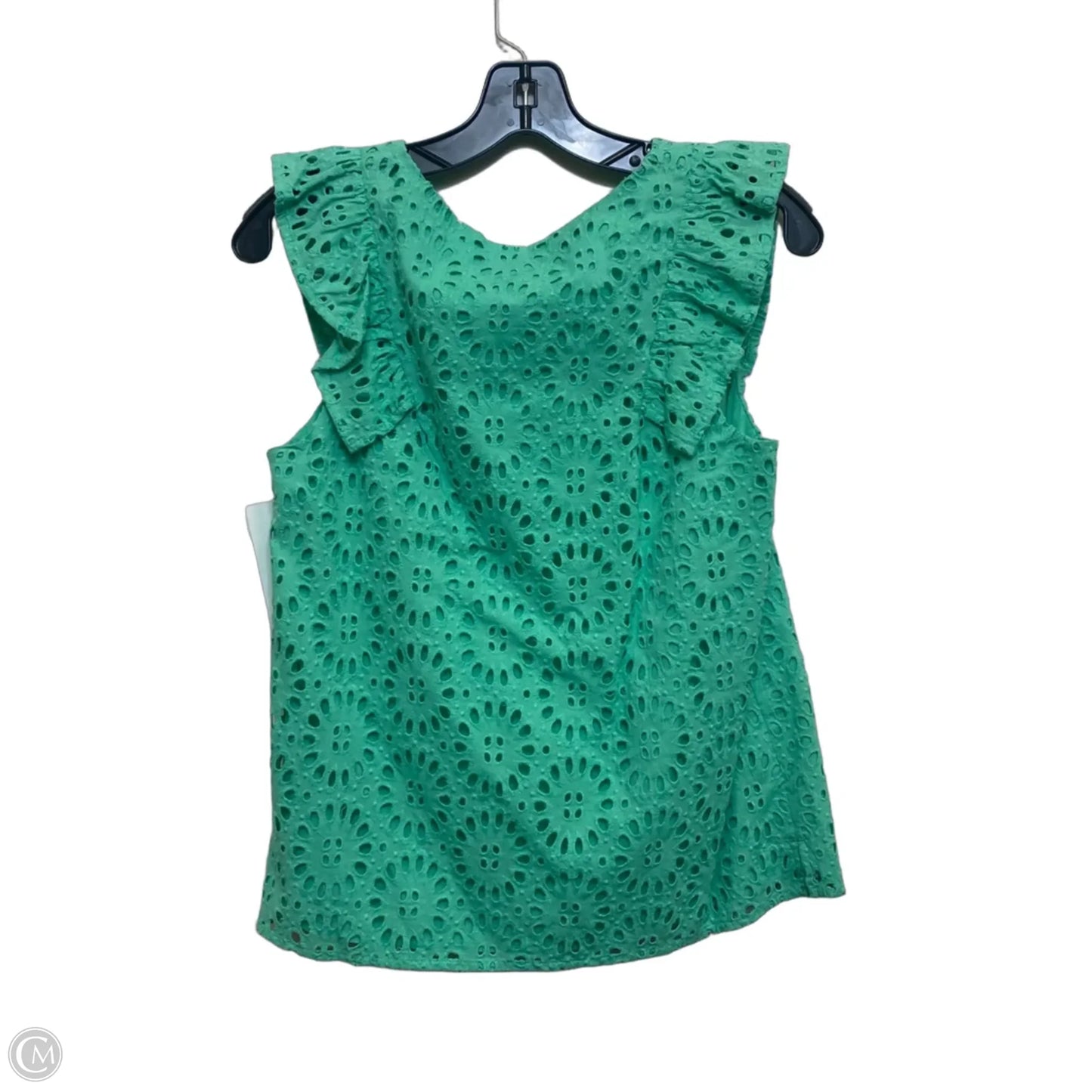 Top Sleeveless Designer By Lilly Pulitzer In Green, Size: S