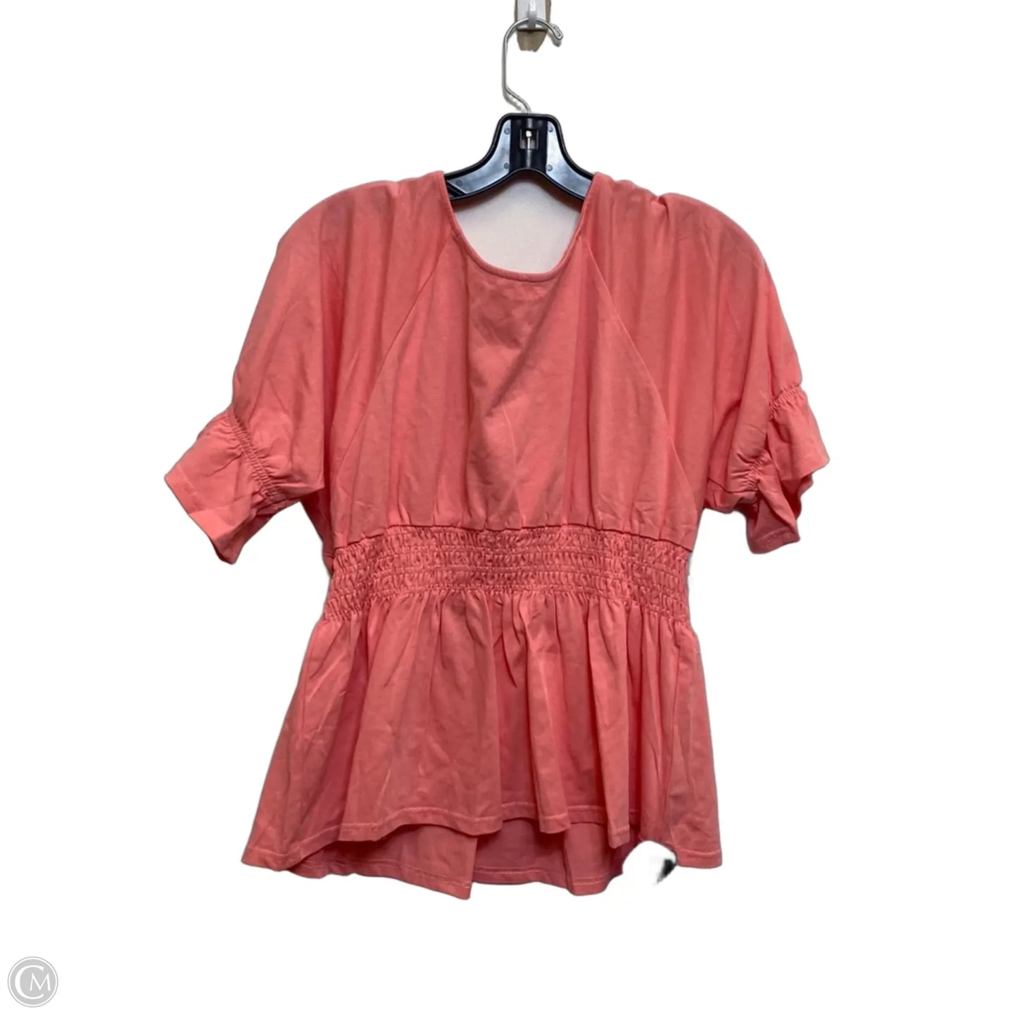 Top Short Sleeve By Umgee In Pink, Size: L