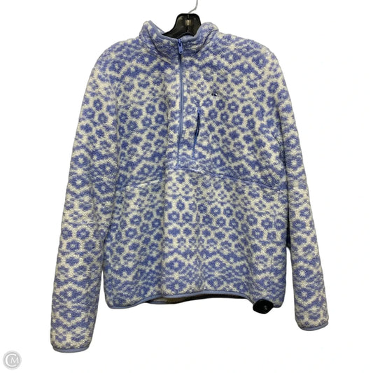 Sweatshirt Designer By Vineyard Vines In Blue & White, Size: Xl