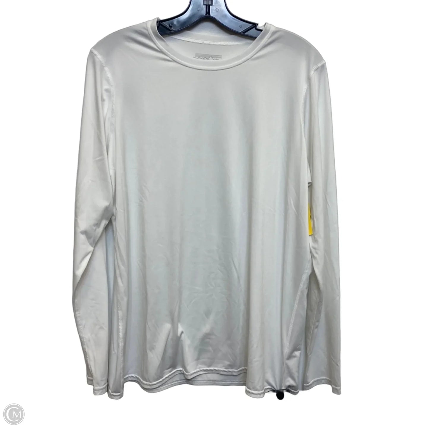 Athletic Top Long Sleeve Crewneck By Patagonia In White, Size: Xl