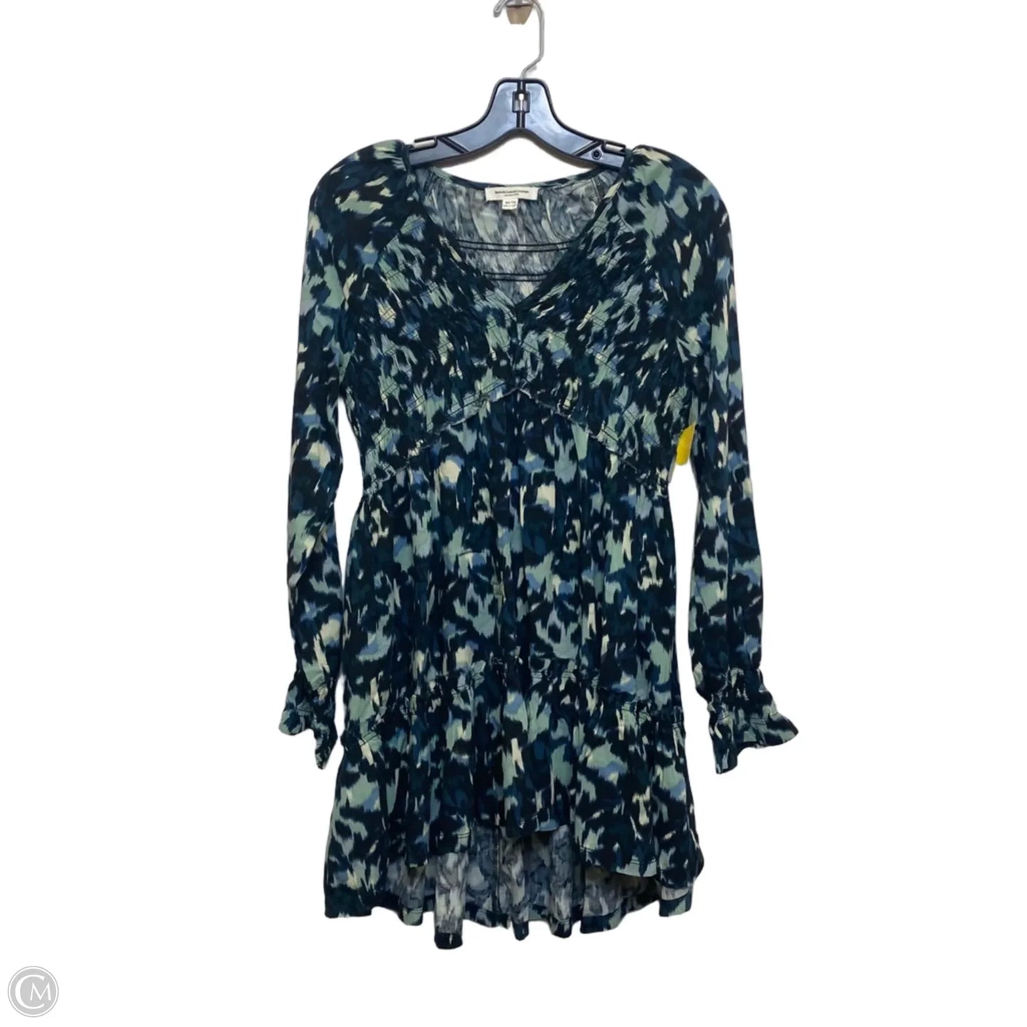 Dress Casual Short By Beachlunchlounge In Black & Green, Size: Xs