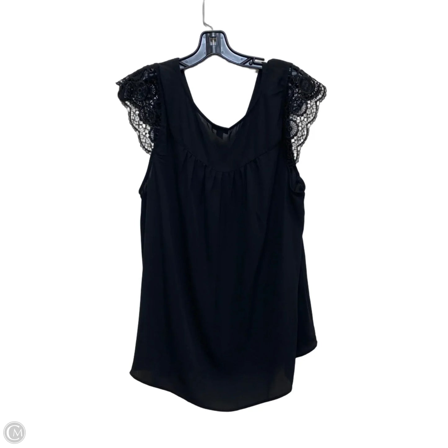 Top Sleeveless By Torrid In Black, Size: 1x