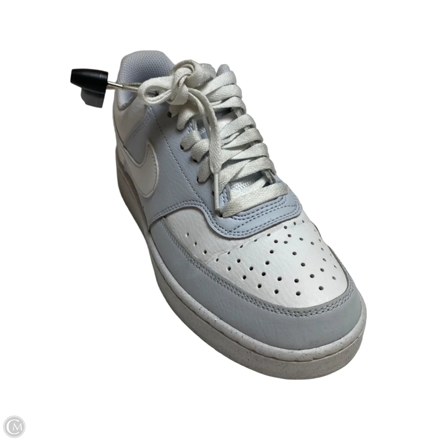 Shoes Sneakers By Nike In Blue & White, Size: 8