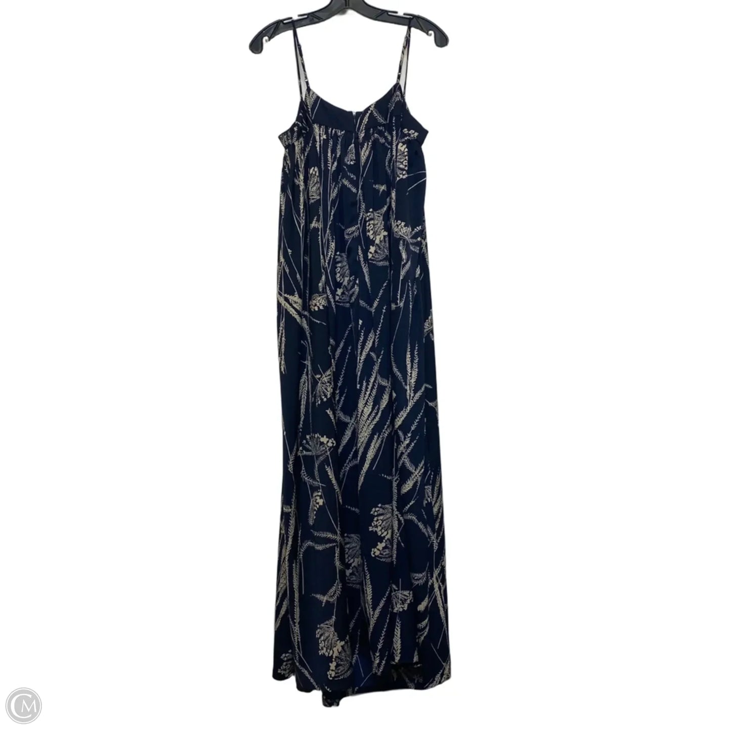Dress Casual Maxi By Banana Republic In Navy, Size: M