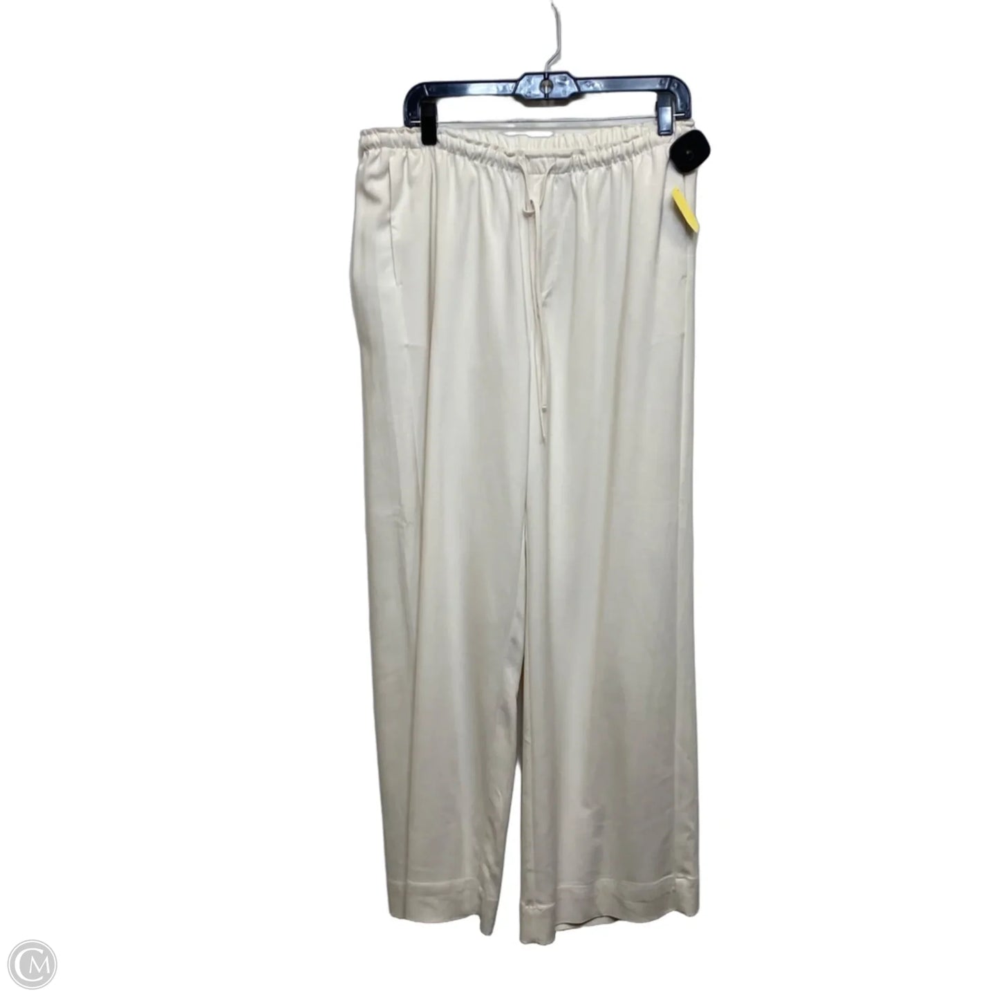 Pants Wide Leg By A New Day In Cream, Size: M