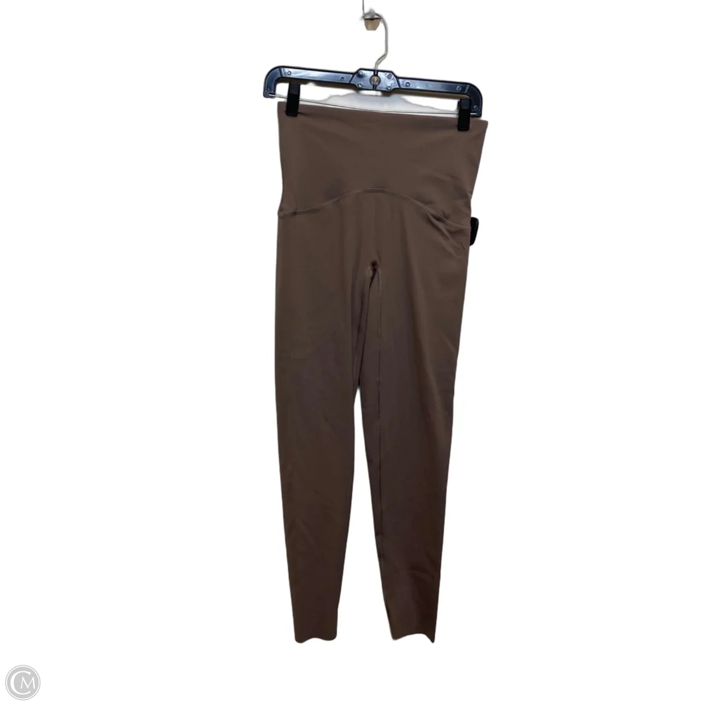 Athletic Leggings By Spanx In Brown, Size: M