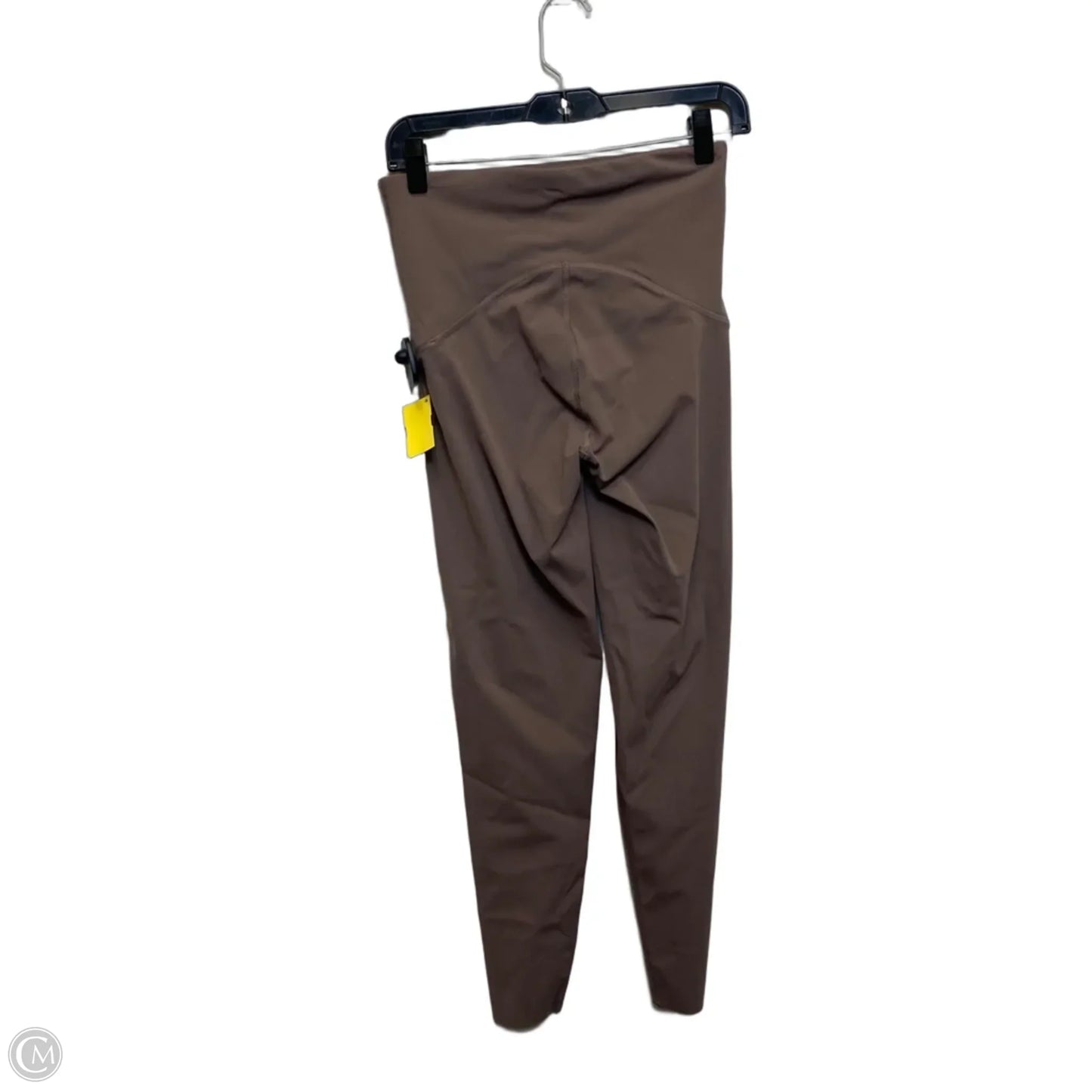 Athletic Leggings By Spanx In Brown, Size: M