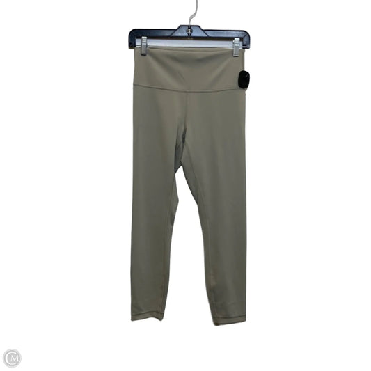 Athletic Leggings Designer By Lululemon In Tan, Size: M