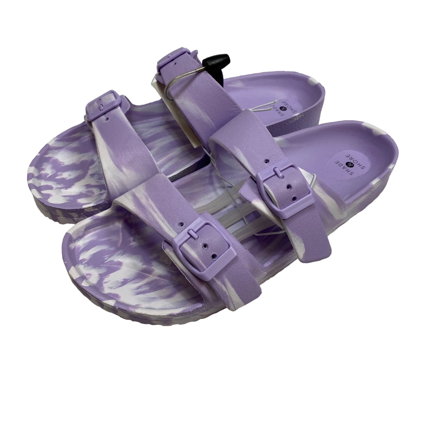 Purple Sandals Flats Shade & Shore, Size 11