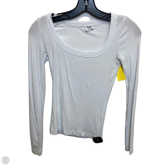 Top Long Sleeve Basic By Cotton On In White, Size: Xs