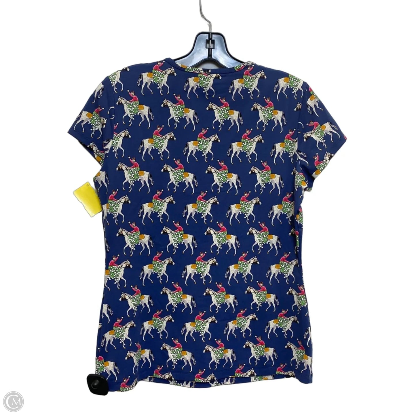 Top Short Sleeve By J Mclaughlin In Blue, Size: M