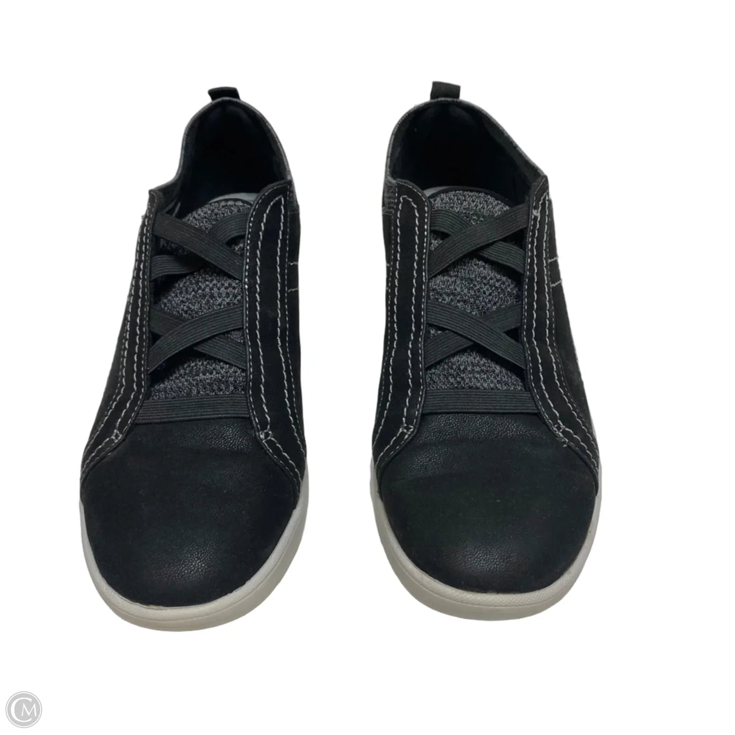 Shoes Sneakers By Clarks In Black, Size: 9.5
