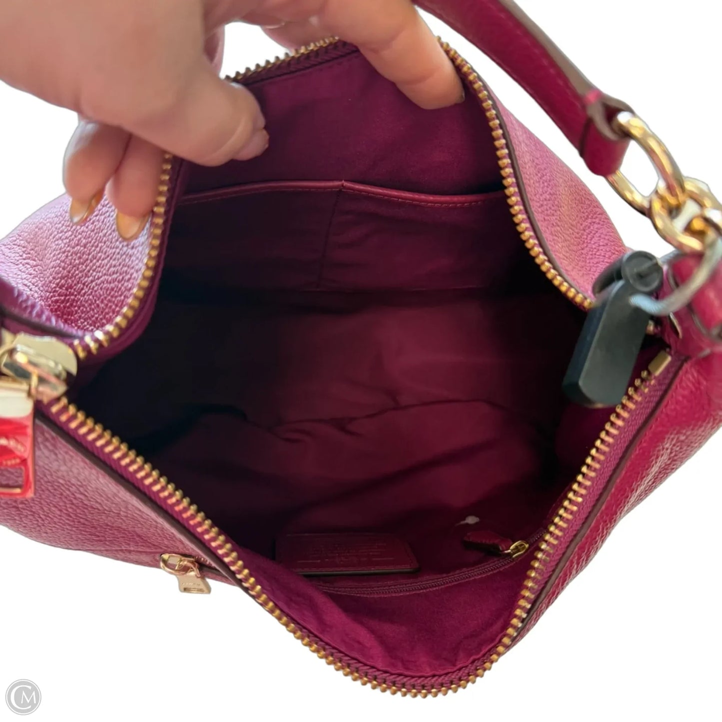 Handbag Designer By Coach, Size: Large