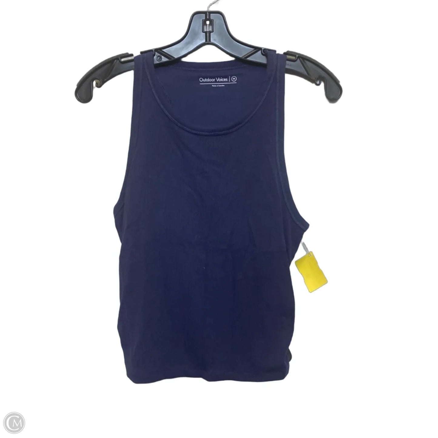 Athletic Tank Top By Outdoor Voices In Blue, Size: M