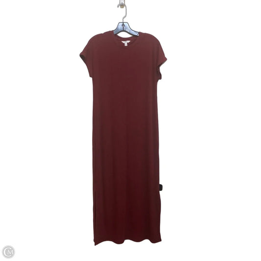 Dress Casual Maxi By Time And Tru In Red, Size: S