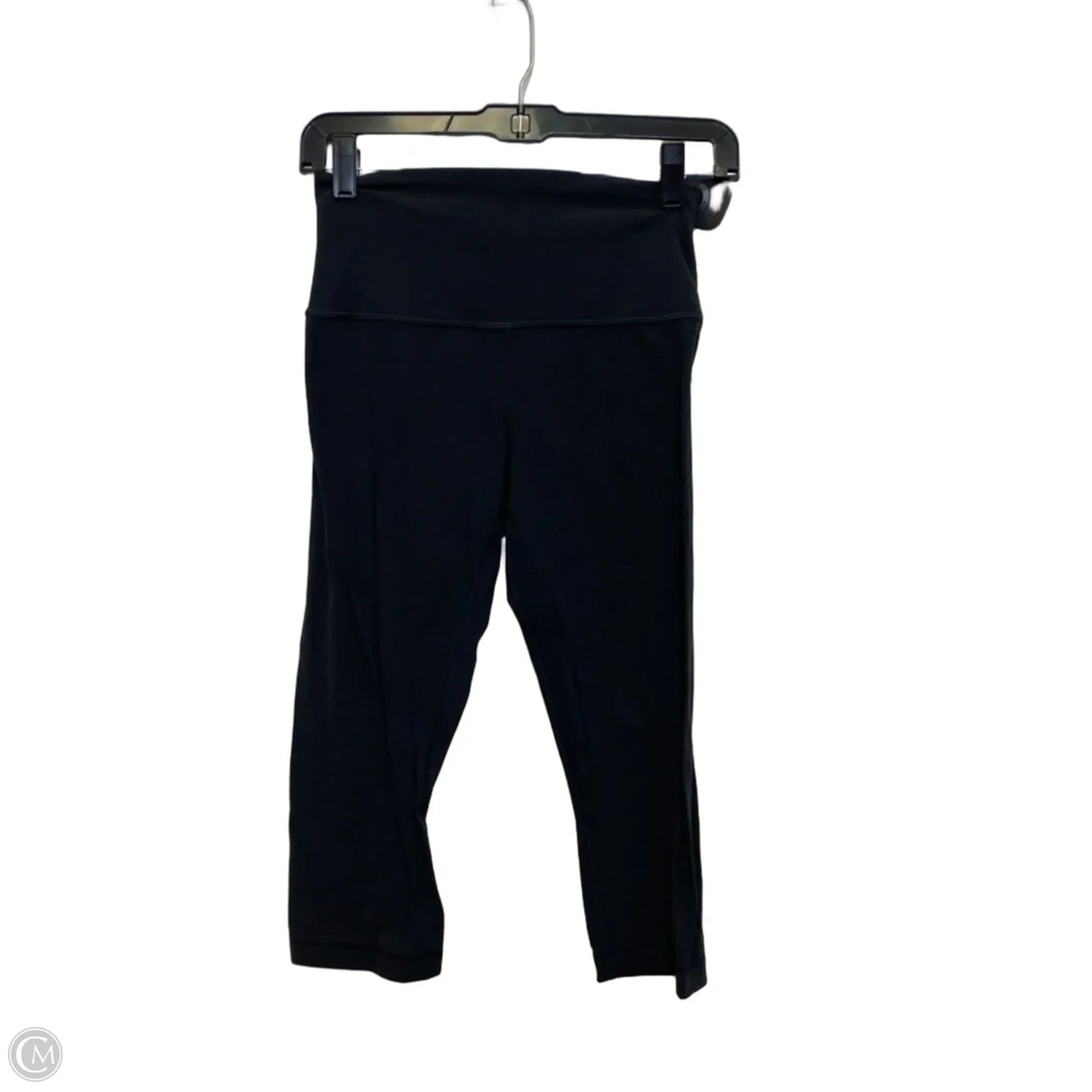 Athletic Leggings Capris Designer By Lululemon In Black, Size: S