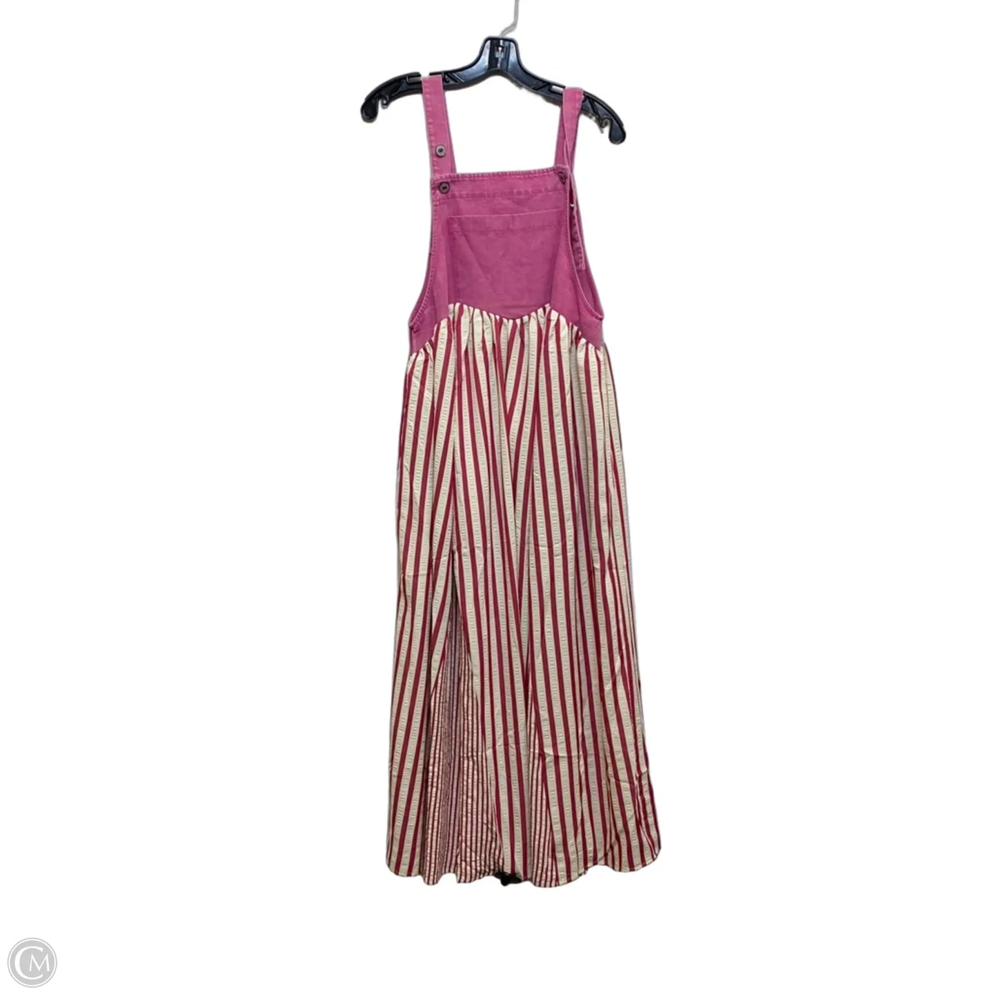 Dress Casual Maxi By Oddi In Cream & Pink, Size: S