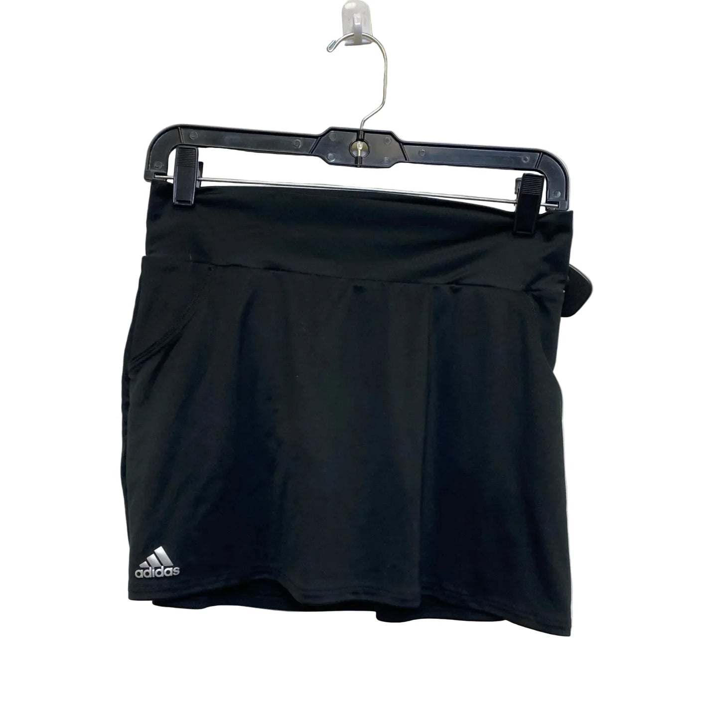 Athletic Skort By Adidas In Black, Size: S