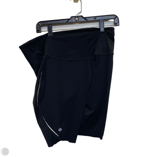 Athletic Shorts Designer By Lululemon In Black, Size: L