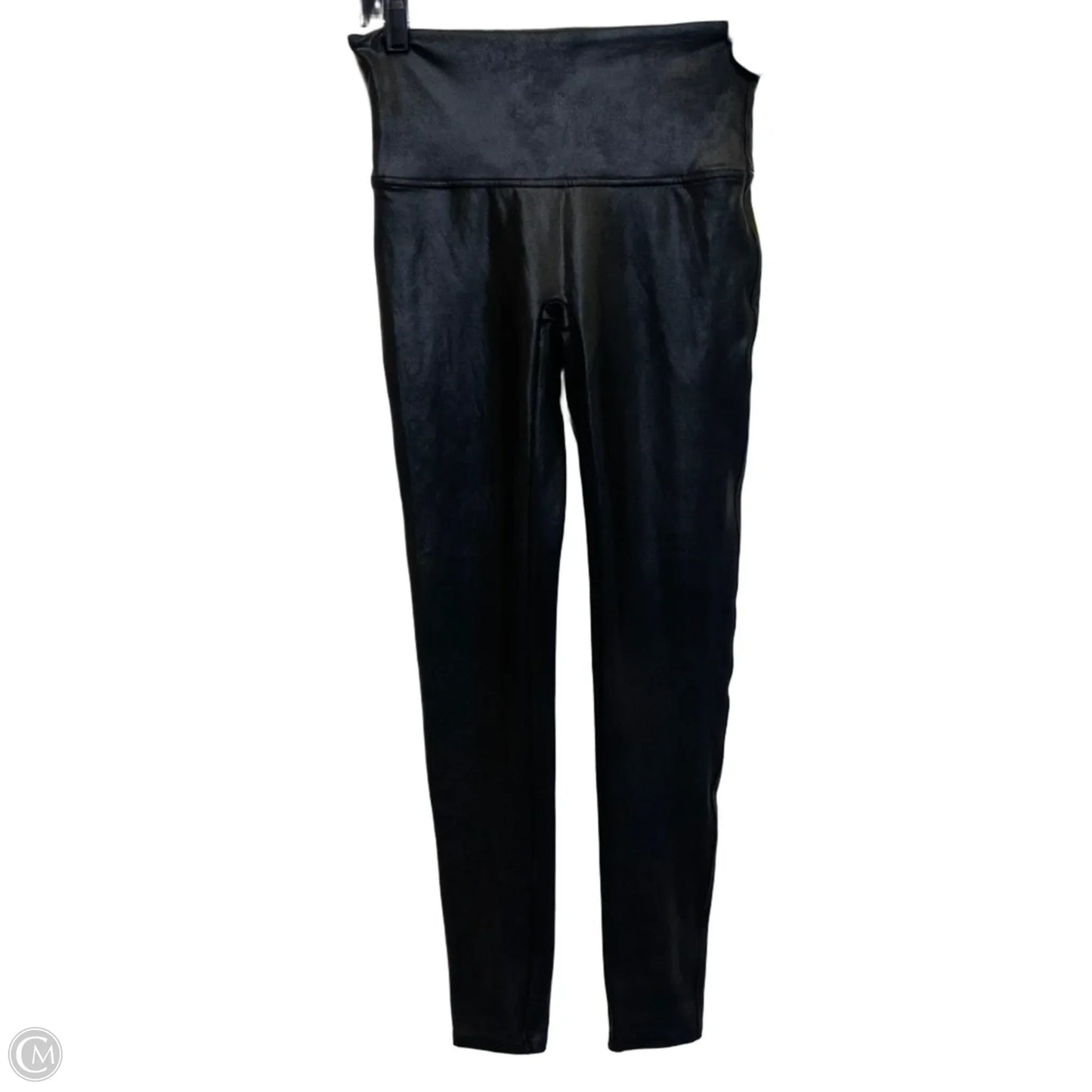 Athletic Leggings By Spanx In Black, Size: L