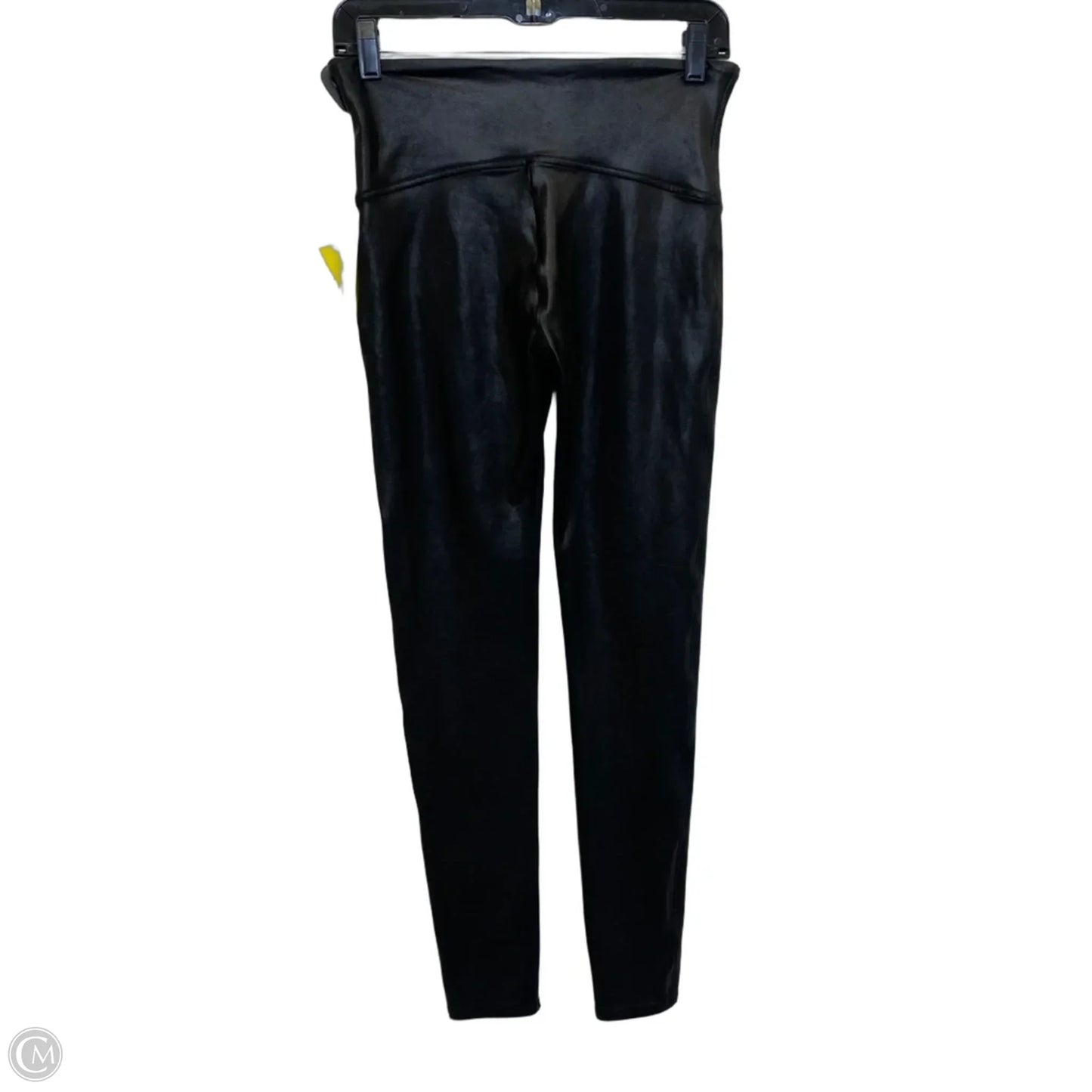 Athletic Leggings By Spanx In Black, Size: L