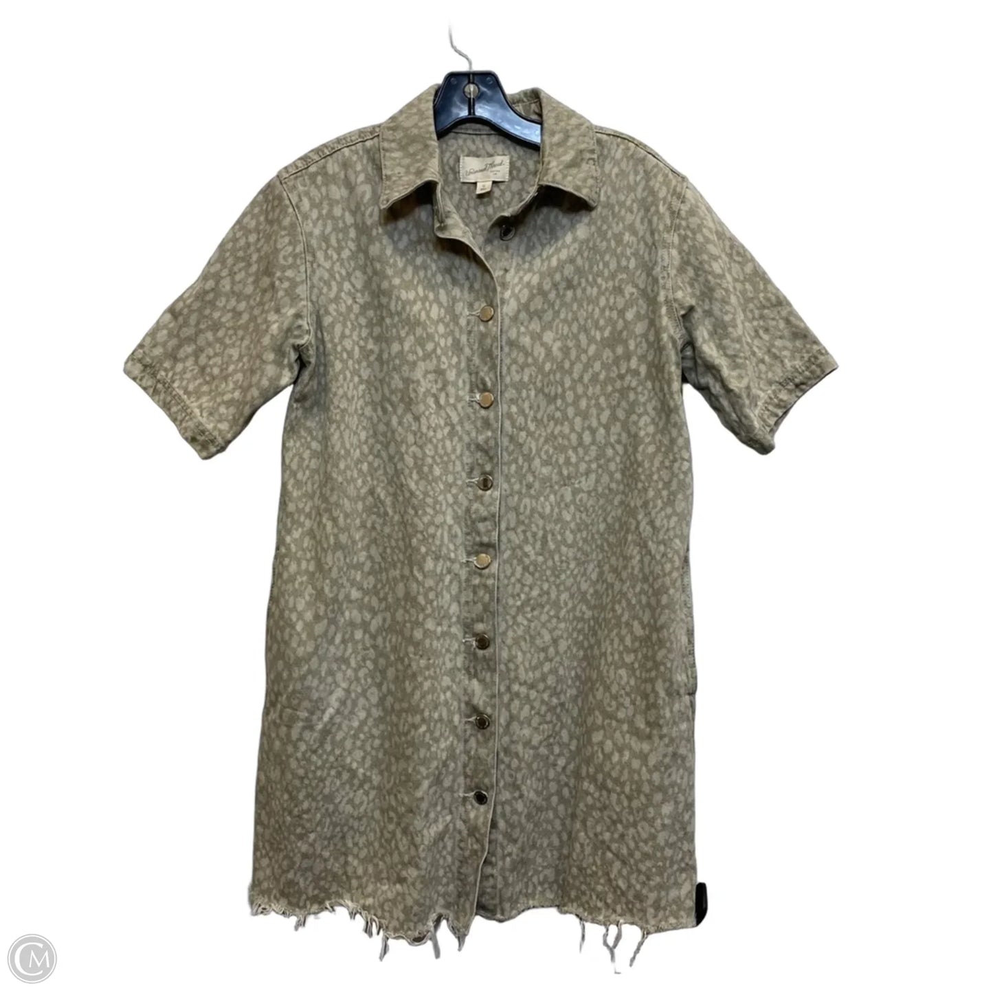 Dress Casual Short By Universal Thread In Tan Denim, Size: Xs